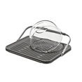 thumbnail image 1 of OXO Good Grips Compact Drying Rack with Dish Rest, 1 of 8