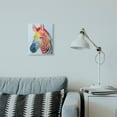 thumbnail image 2 of Stupell Industries Colorful Abstract Zebra Animal Rainbow Blue Drawing Wall Plaque Art by Grace Popp, 2 of 6