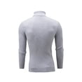 thumbnail image 2 of Blotona Men Solid Turtleneck Sweater Autumn and Winter Adults Long Sleeve High Collar Pullovers Male England Style Skinny Pullover M-3XL, 2 of 9