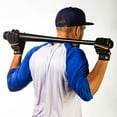 thumbnail image 6 of Franklin Sports MLB Classic One LT Baseball Batting Gloves - Black/Gold - Adult Large - Pair, 6 of 7