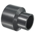 thumbnail image 1 of Adaptador reductor de tubería Uxcell SCH80, recto, gris 2-1/2"x1-1/2" 1, 1 of 5