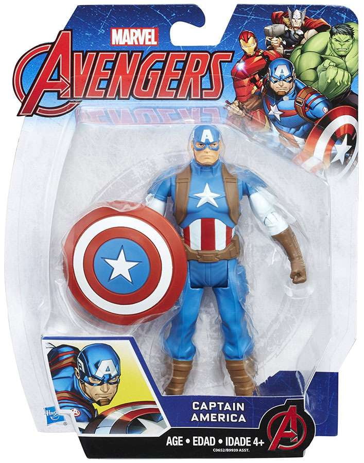 Marvel Avengers Captain America 6In Basic Action Figure