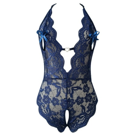 Woman Lingerie Naughty Lace Sexy Lingerie for Women Teddy Bodysuits Crotchless Bodysuit for Women Wedding Night Lingerie for Women