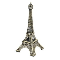 Uxcell Metallic  Eiffel Tower Model Home Decoration 5.1"  High Bronze Tone