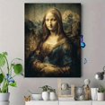 thumbnail image 4 of Renaissance Woman in Red Dress Canvas Print, Wall Decor for Living Room Bedroom Dining Room Office Hotel Cafe, 4 of 8