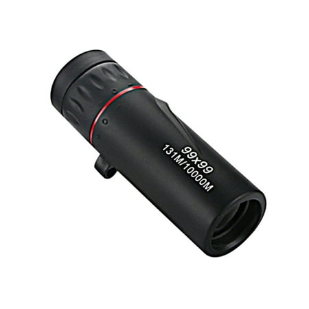 99x99 High Power HD Camera Monocular Low Light Night Vision Non Infrared Pocket Glasses New Release Vsgery Black