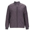 thumbnail image 3 of Stamzod Quilted Jackets for Women Solid Color Long Sleeve Warm Puffer Jacket with Pocket Casual Plus Size Womens Winter Coats Purple XXL, 3 of 4