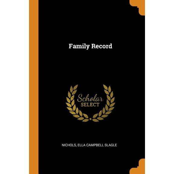 Family Record (Paperback)
