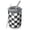 Black And White, variant on 12oz Coffee Tumblers Black and White Checkered Pattern Stainless Steel Vacuum Insulated Travel Tumbler Coffee Cups Mug with Lid and Straw with Cleaning Brush for Cold & Hot Drinks