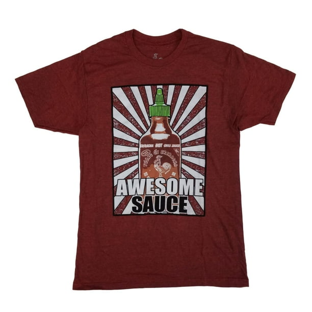 Sriracha - Tuong Ot Sriracha Mens Awesome Sauce Hot Chilli Sauce T 