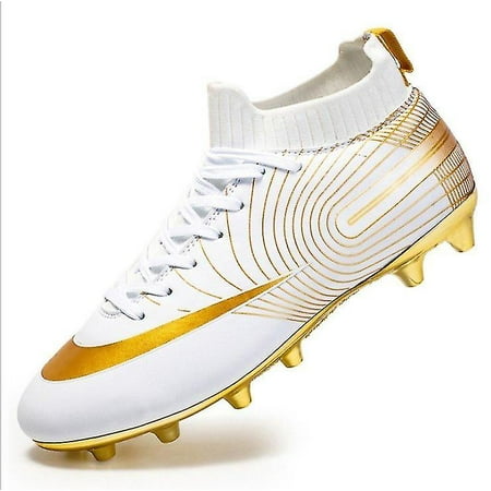 Professional Unisex Soccer Shoes, Long Spikes, Tf Ankle Football Boots ...