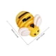thumbnail image 2 of 50 piezas de relleno de resina epoxi abeja bricolaje mini adornos de abejas material de llenado de abejas 3D, 2 of 8