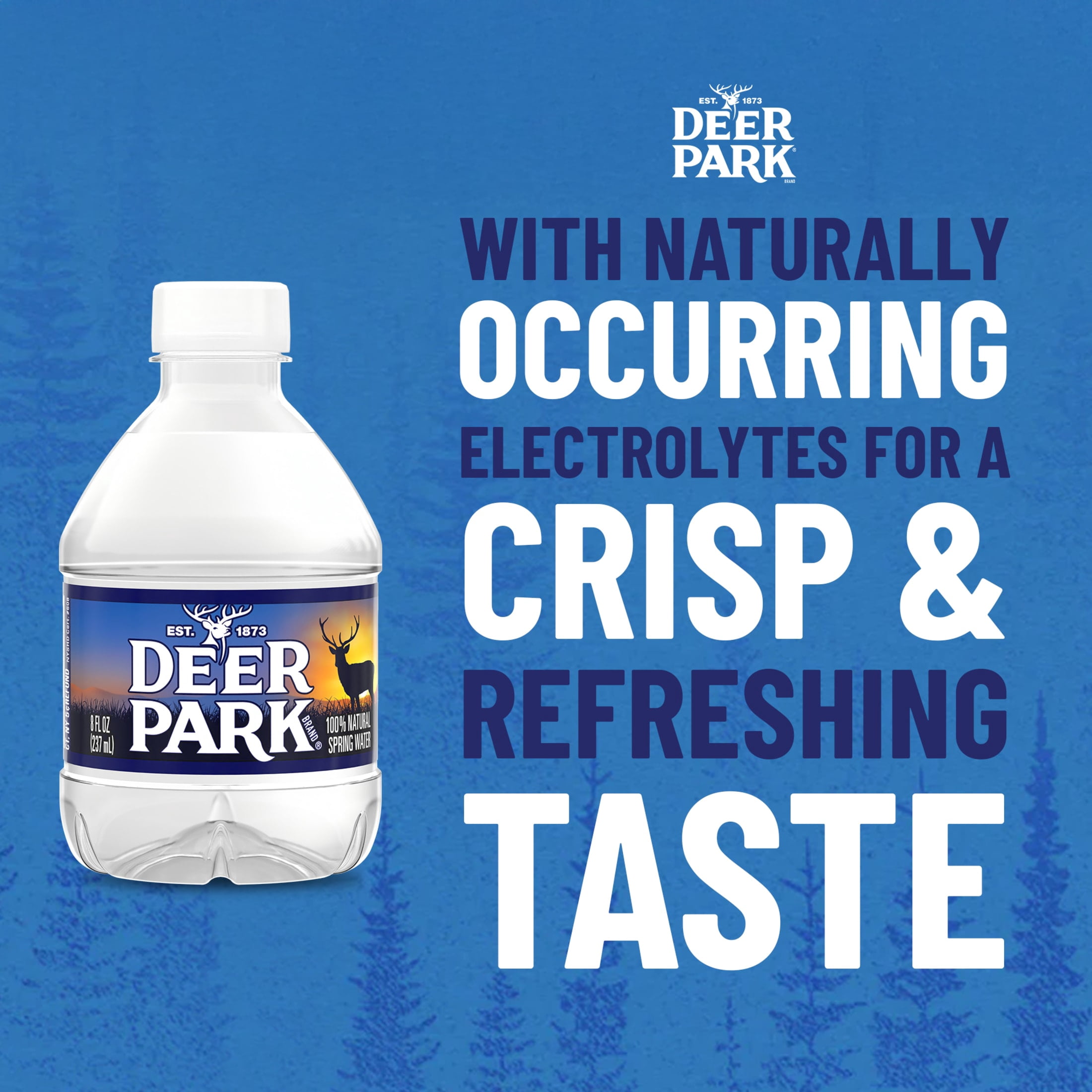 Deer Park Spring Water, 8 Fl Oz, 48-Pack Plastic Bottles