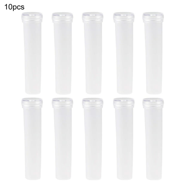 10 Pcs Rose Flower Tubes Floral Water Tube Vials Plastic Tubes with ...