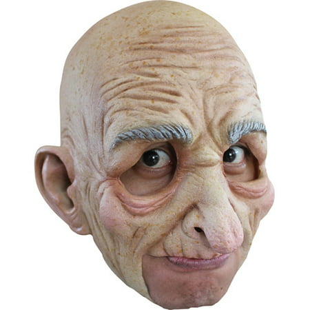 Old Man Chinless Mask Adult Halloween Accessory