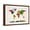 Brown Frame, variant on Art.com Watercolor Map of the World Map Stretched Canvas Print Wall Art by Michael Tompsett, 18" x 12"