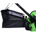 thumbnail image 4 of Lawn Mower, iRerts 16 Inch 5 Blade Push Reel Lawn Mower with Grass Catcher, Adjustable Blade Height, Lightweight Manual Lawn Mower for Backyard Garden Park Lawn, Green, 4 of 9