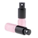 thumbnail image 5 of 2 botellas de spray de vidrio vacías con bomba para perfume, tónico, atomizador ámbar, color rosa. 5ml, 5 of 9