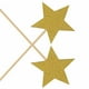 thumbnail image 5 of Sueños celestiales brillantes, 50 palillos para cupcakes con estrellas brillantes y doradas, decoraciones para tartas de varios tamaños para fiestas de cumpleaños y despedidas de soltera, 5 of 7
