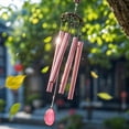thumbnail image 5 of Viflosae Windchimes Memorial Wind Chimes Stained Glass Wind Chime Hand Colorful Garden Decor Outdoor Art Hanging Ornament for Garden Gift, 5 of 6