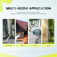 thumbnail image 6 of LIFERECORD Electric Pressure Washer, 2100 Max PSI 2.0 Max GPM with Foam Cannon, 5 Quick Connect Nozzles, for Cars/Fences/Driveways/Home/Patios, Green, 6 of 7