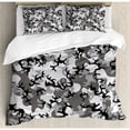 thumbnail image 1 of Ambesonne Camo Battledress Concept Concealment Artifice Hiding Force Uniform Pattern Fashion Duvet Cover Set, 1 of 3