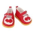 thumbnail image 2 of zapatos de muñeca,Zapatos de muñeca Muñecas de niña recién nacida Muñeca de 18 pulgadas,Accesorios para muñecas Juguete Bowknot Ropa de muñecas modernas,Casa de Fts Zulema zapatos de muñeca, 2 of 8