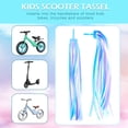 thumbnail image 3 of pitrice 1 Pair Children Bike Handlebar Ribbon Detachable Colorful Decorative Biking Cycling Scooter Party Ribbons Accessories Type 2 3Set, 3 of 6