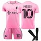 thumbnail image 2 of MIA MI Messi Camiseta No10 Football Shirt Boy Kid T-Shirt Set Adult Sportswear Girl Sports Suit Protective Clothing Cosplay Kit D3, 2 of 5