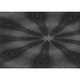 thumbnail image 1 of Ahgly Company Indoor Rectangle Patterned Charcoal Black Area Rugs, 2' x 5', 1 of 6