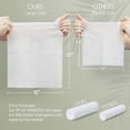 thumbnail image 3 of Toalla facial desechable WOWOTEX biodegradable, 60 unidades/caja, 3 of 7