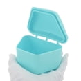 thumbnail image 3 of Unique Bargains 1 Pc Braces Box Lightweight Braces Storage Box Light Blue, 3 of 5