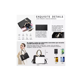 thumbnail image 2 of Bolso de mano BELUG elegante Impermeable de Viaje para Laptop negro, 2 of 3