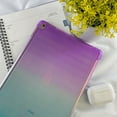 thumbnail image 6 of KIQ Gradient TPU Case Designed for 10.2 iPad 9th Gen Case (2021) / 8th Gen (2020) /7th Gen (2019) Case, Slim Soft Lightweight Flexible Transparent TPU - Purple Green, 6 of 6