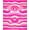 Pink, Pattern 2, variant on ODIKA 4' x 6' Machine Washable Non-Slip Area Rug, Op Art Wave High Traffic Rug, Pink, 126653
