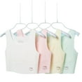 thumbnail image 2 of LYMAYTER Girls Training Bras 9-13Y Teen Comfort‌ Seamless Cami Bralettes Sports Vest with Light Padding, 2 of 8