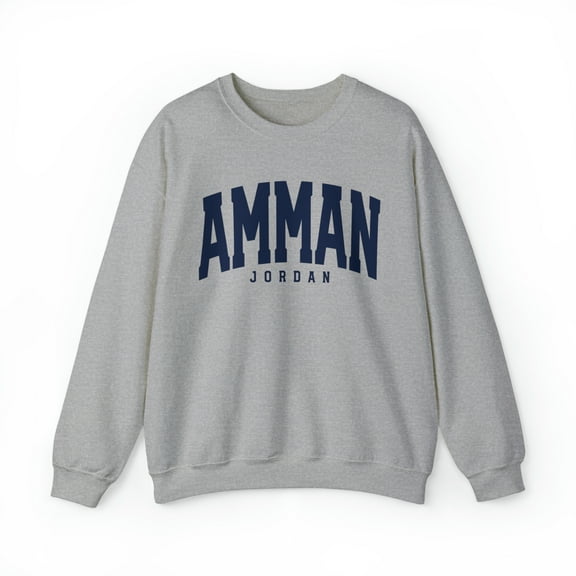 Amman Jordan Sweatshirt, Gifts, Crewneck