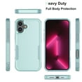 thumbnail image 2 of For iPhone 16 Plus Case 5G 2024, Sturdy Phone Case for Apple 16 Plus 6.7 inch ,Njjex Shockproof Heavy Duty Armor Hard Plastic & Rubber Rugged Bumper 2-in-1 Case Cover -Green, 2 of 6