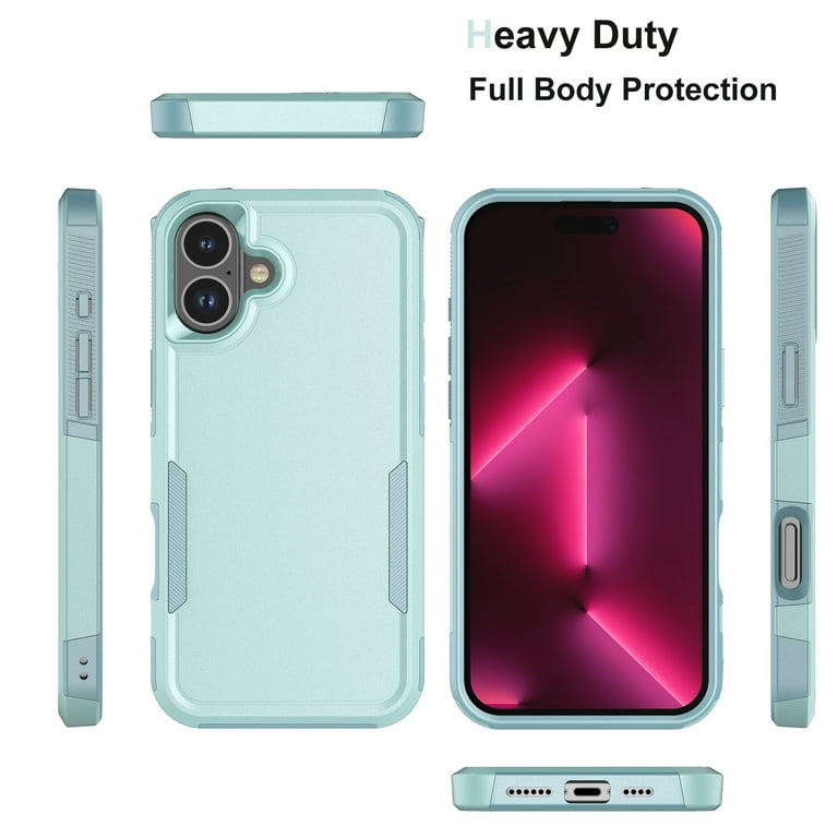 for iPhone 16,16 Pro,16 Plus,16 Pro Max Case,Heavy Duty for iPhone 16,16 Pro,16 Plus,16 Pro Max Case,Heavy Duty