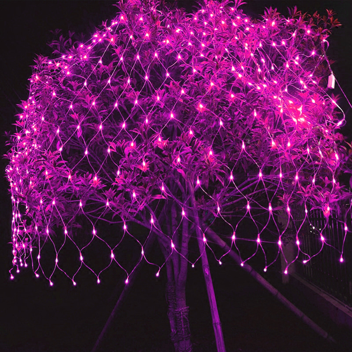 Led Christmas Net Lights Outdoor Christmas Decorations Lights 6.5ftx10ft, Connectable Outdoor