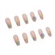 thumbnail image 4 of Uñas postizas largas, puntas de ataúd acrílico, prensa sobre uñas, ataúd, cubierta completa, uñas postizas para mujeres y niñas, 24 Uds., 4 of 5