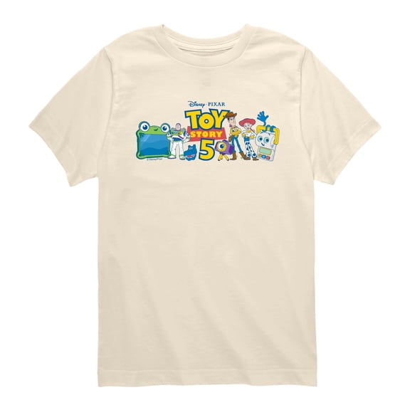 Toy Story 5 - Character Logo - Youth Boys Short Sleeve Graphic T-Shirt