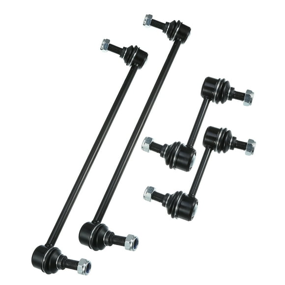 Unique Bargains 4pcs Front Rear Sway Bar Links Stabilizer?Link Kit for Hyundai Santa Fe for Hyundai Veracruz