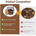 thumbnail image 3 of Coffee Pod Holder with Lid, Large Capacity Coffee Pod Storage Basket, Round Iron Coffees Pods Basket Holder, 3 of 5