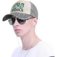 thumbnail image 6 of I Pee in Pool Hiking Hats for Men I Pee in Pool Lids Caps for Women Funny Hat, 6 of 7