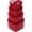 Red, variant on Heart Shaped Boxes for Flower Arrangements Heart Boxes for Flowers Set of 4 Nesting Gift Boxes with Clear Lids for Present, Valentine's Day, Mother's Day, Bridesmaid, Proposal, Wedding
