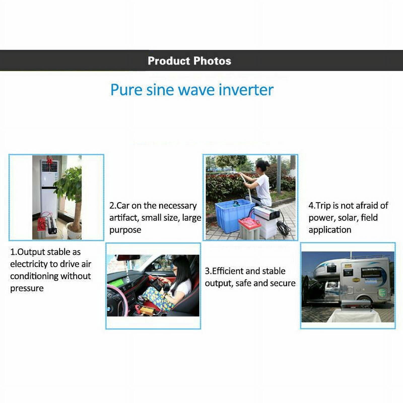 SHANNA 48 V 2500W Continuous 5000W Surge Power Inverter