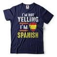 thumbnail image 4 of Funny Spanish Shirt Spanish Joke Tee Shirt Spain Patriotic Shirt Spanish Person Gift Humorous Shirts (Large Grey), 4 of 6