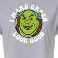thumbnail image 3 of Shrek - I Make Green Look Good - Juniors Cropped Cotton Blend T-Shirt, 3 of 5