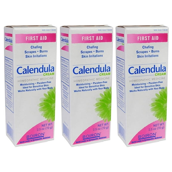 Boiron Calendula Cream, 2.5 oz, Pack of 3